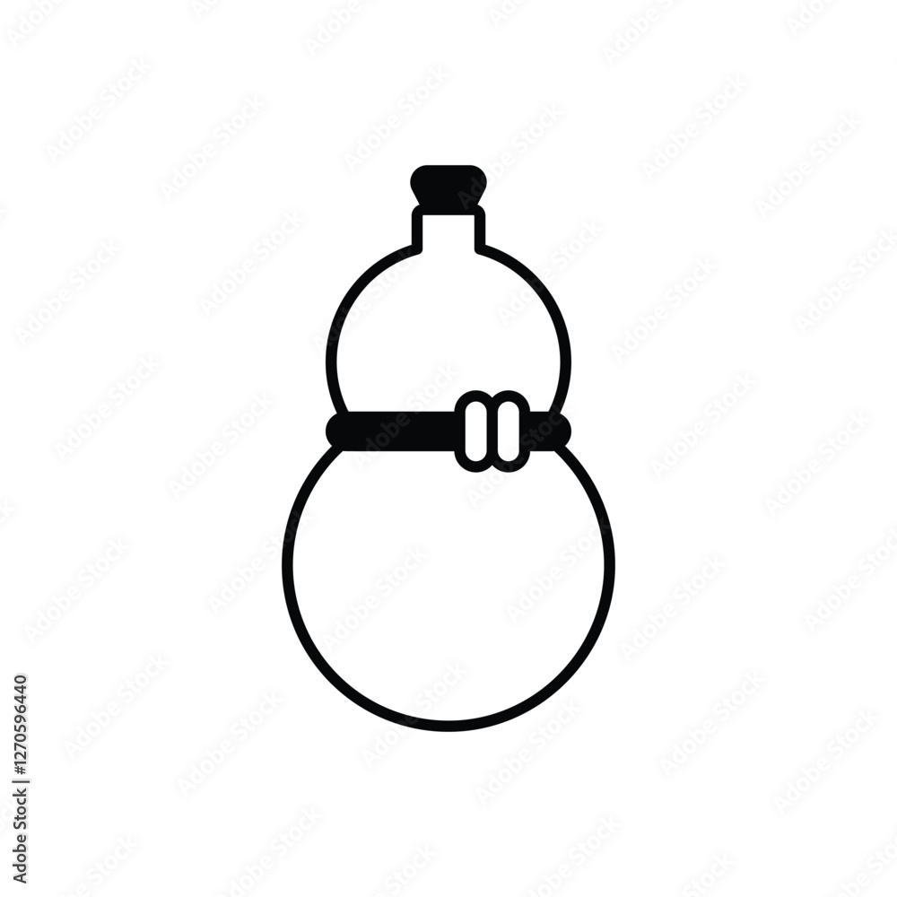 Gourds icon isolated on a white background. Vector illustration. Gourds icon isolated on a white background. Vector illustration.