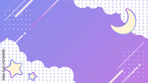 ゆめかわいい　ファンシー　メルヘン　背景　素材