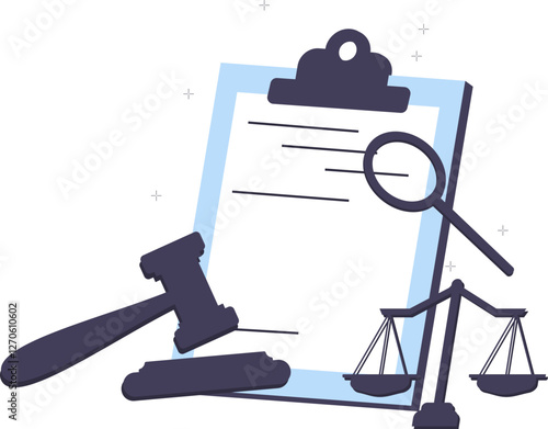 Legal Document Illustration