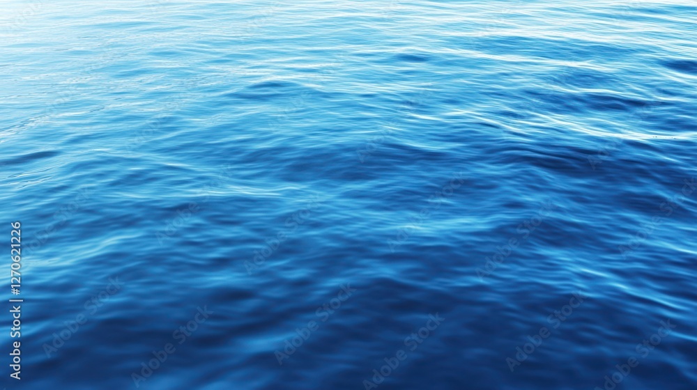 Naklejka premium Blue Ocean Water