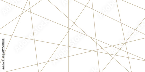  Abstract lines in black tone of many squares and rectangle shapes on white background.Random lines background Metal grid isolated on the white background.