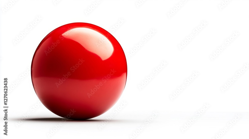 Close-up of a Glossy Red Tomato Isolated on White Background. Generative AI