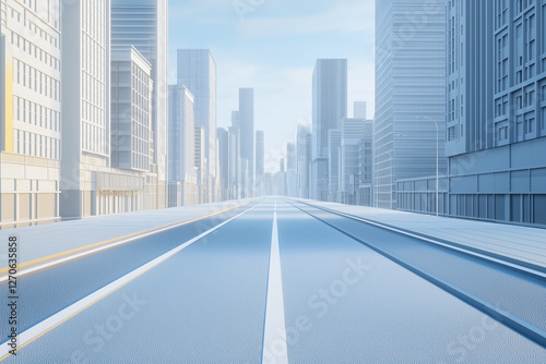 Obraz na płótnie highway w salonie