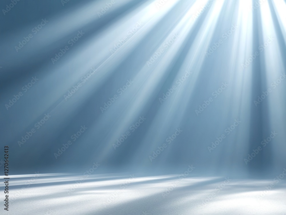 Soft Light Rays Illuminating a Calm Space Soft Light Rays Illuminating a Calm Space