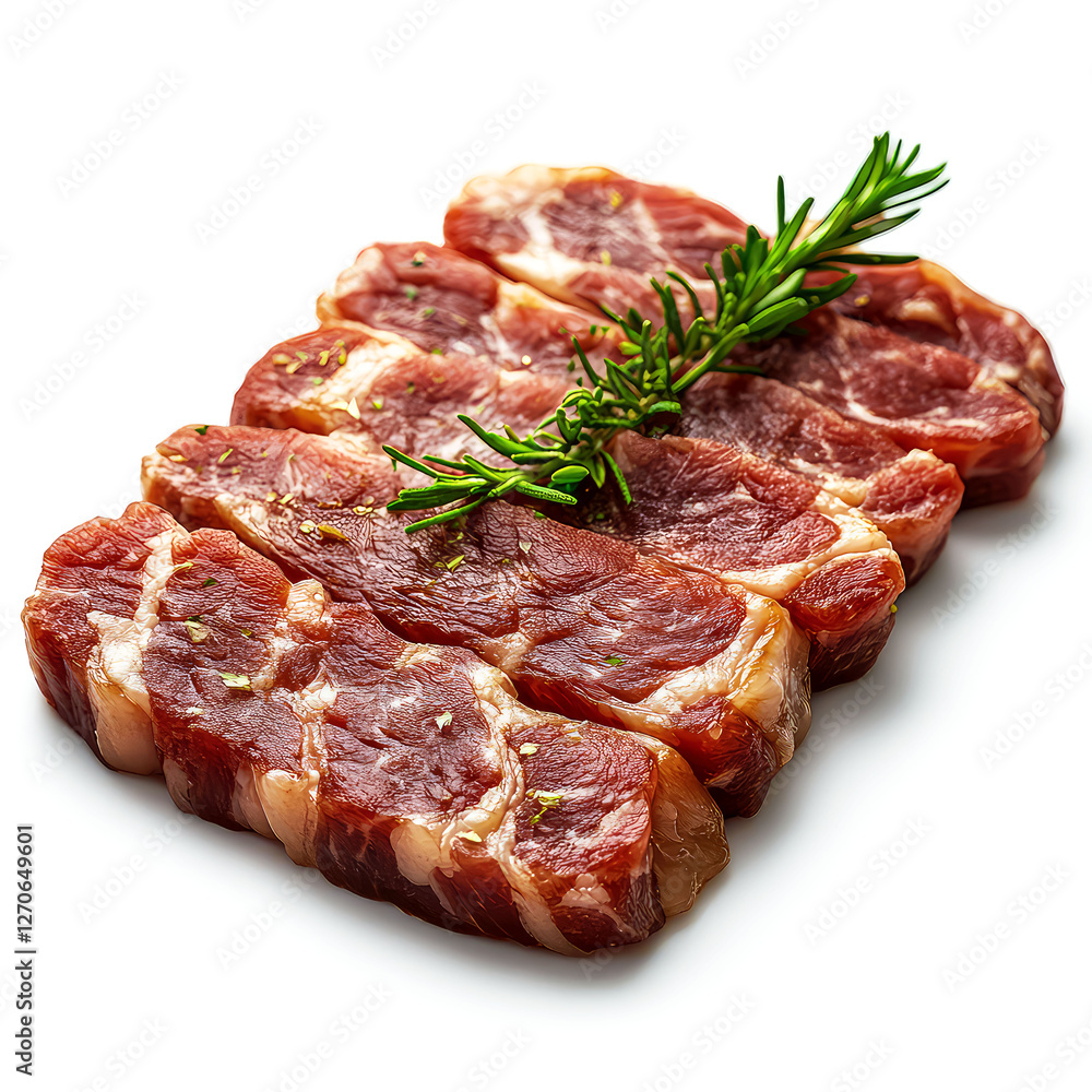 Savor the Exquisite: Succulent Grilled Rosemary Beef Steaks, Ready to Sizzle Savor the Exquisite: Succulent Grilled Rosemary Beef Steaks, Ready to Sizzle