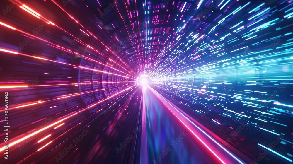 Visualizing High-Speed Internet as a Fast-Moving Data Tunnel Visualizing High-Speed Internet as a Fast-Moving Data Tunnel