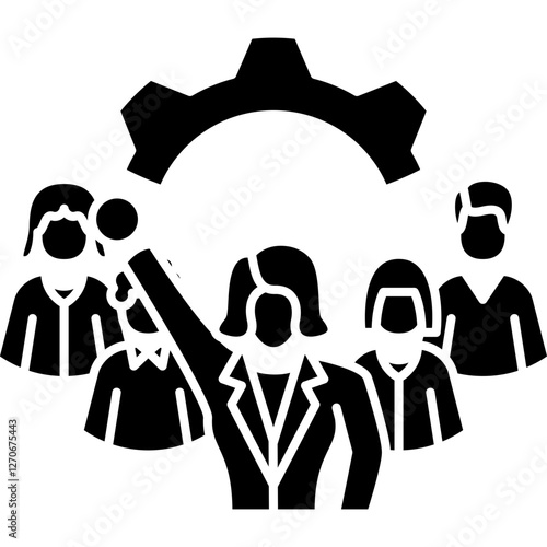Women Leadership Icon