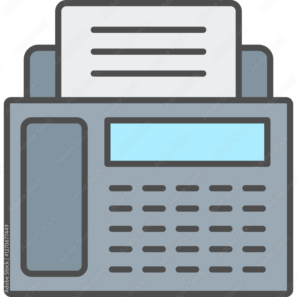 Fax Machine Icon Fax Machine Icon