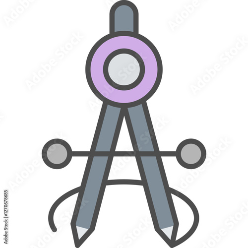 Compass Vector Icon