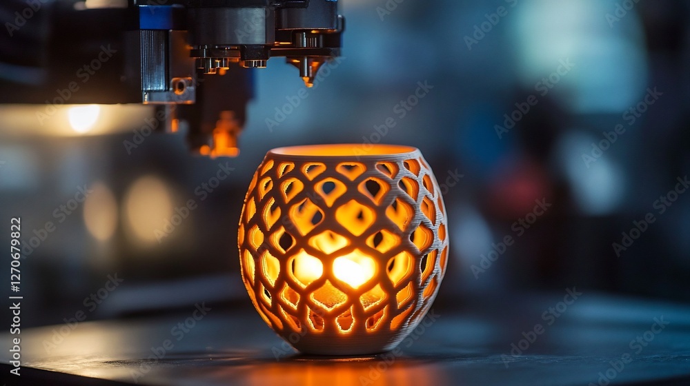 3D-Printed Candle Holder: A Glowing Masterpiece of Modern Technology 3D-Printed Candle Holder: A Glowing Masterpiece of Modern Technology