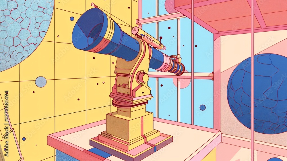 Space Telescope Science Institute Vector Illustration