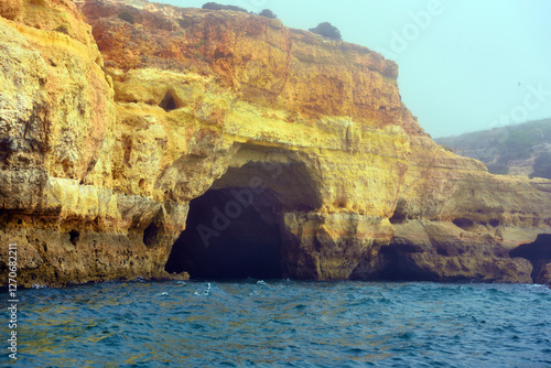 The Algarve Rocks Formation is a unique and stunning natural wonder located in the coastal town of Porches Portugal