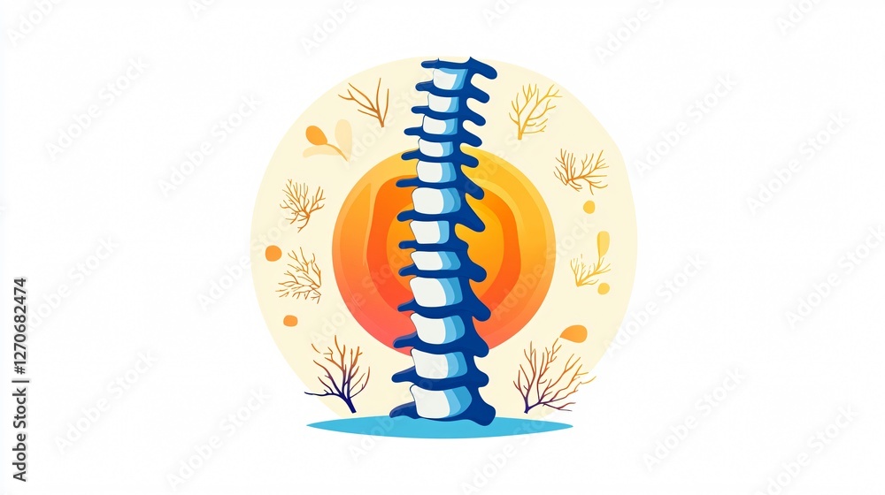 Abstract Logo for Spinal Surgery