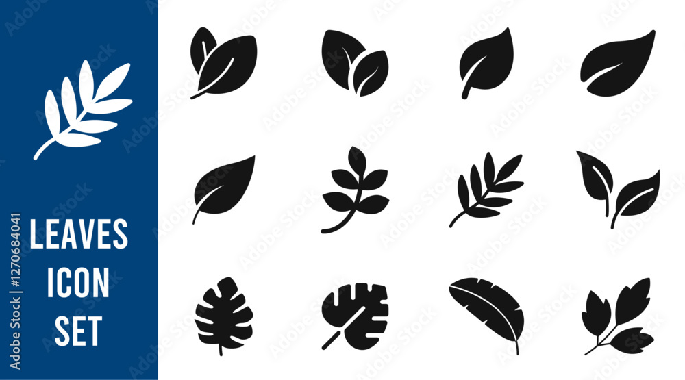 Leaf Icons and Symbols Leaf Icons and Symbols