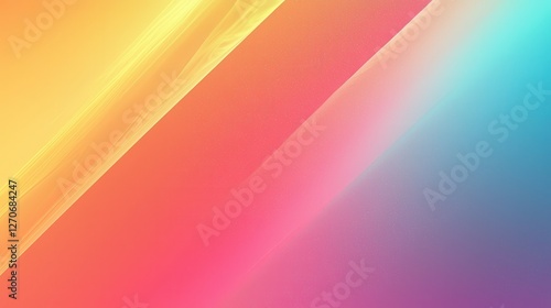Vibrant colorful abstract digital art a modern aesthetic for creative expression