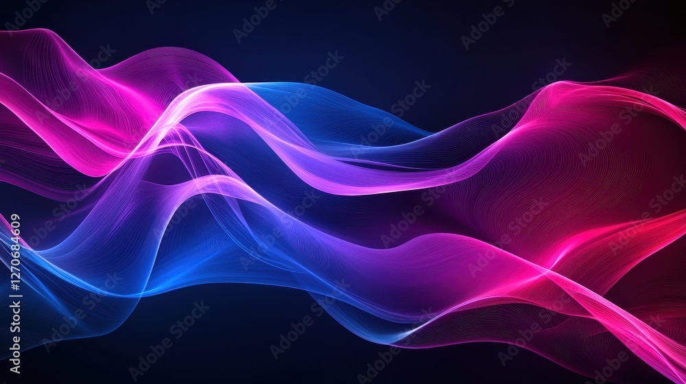 Dynamic color waves in vibrant abstract art a perspective on visual harmony Dynamic color waves in vibrant abstract art a perspective on visual harmony