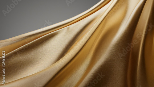 Luxurious Gold Fabric Texture