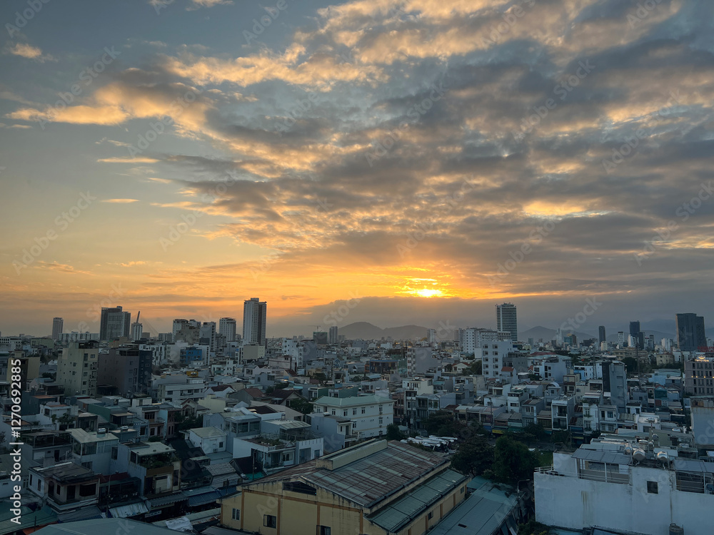 Sunset in Da Nang