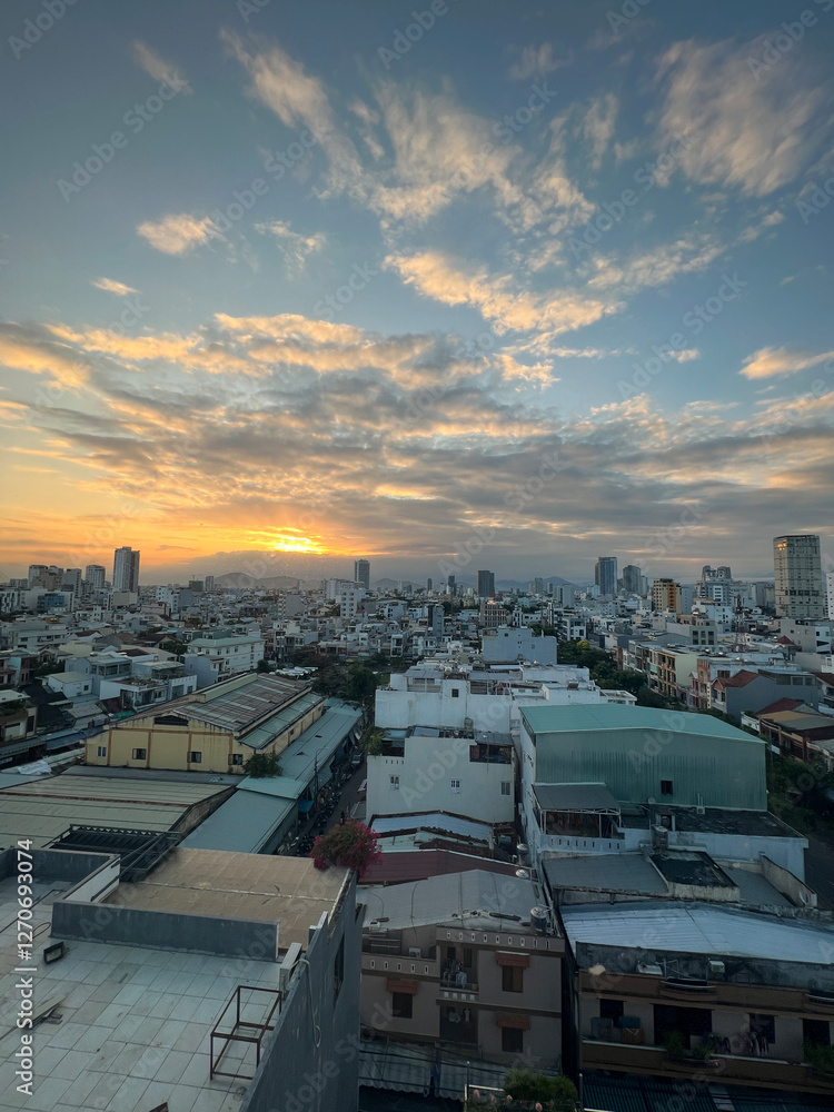 Sunset in Da Nang