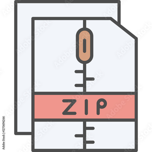 Zip File Icon