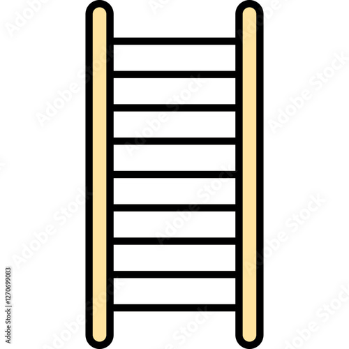 Unique Ladders Vector Icon