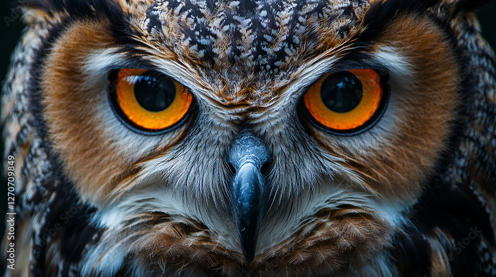 Intense gaze of a raptor showcasing keen sight and predatory focus Intense gaze of a raptor showcasing keen sight and predatory focus