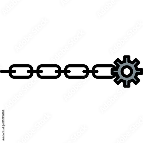 Free Download Unique Link Optimization Vector Icon - GFXLoad
