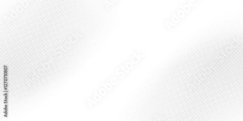 Grunge halftone gradient background. Faded grit noise texture.