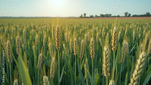 Golden wheat