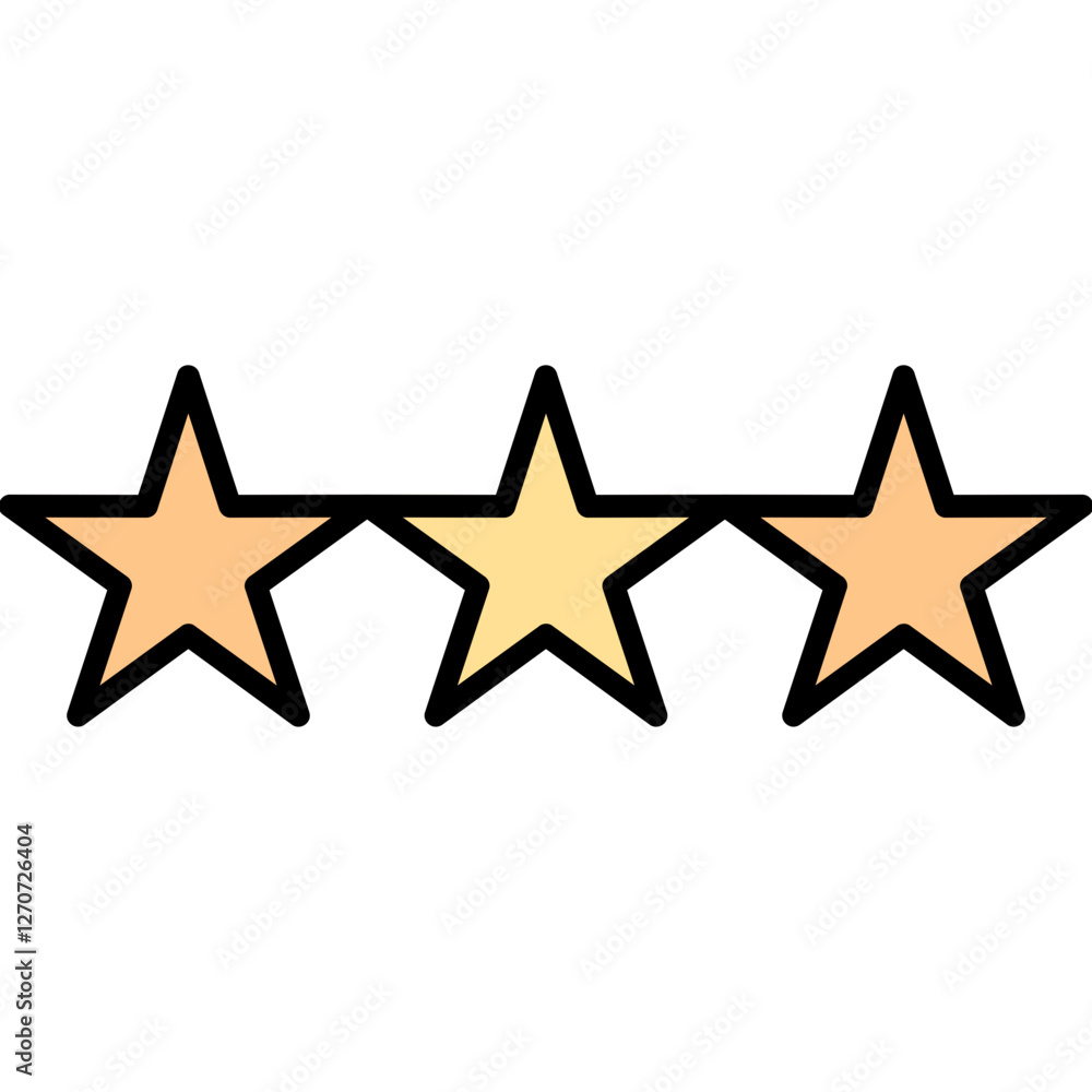 Fototapeta premium Stars Icon