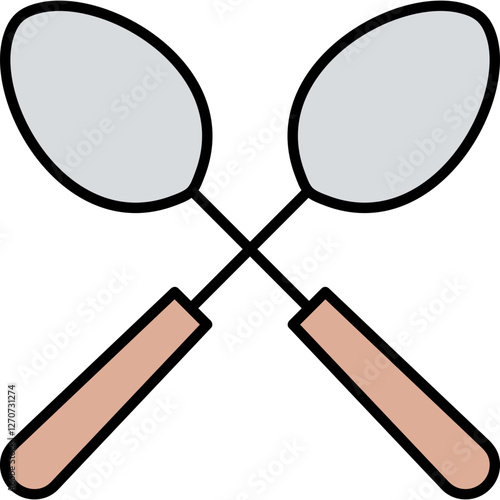 Spoons Vector Icon