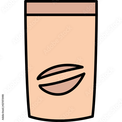 Coffee Bag Vector Icon