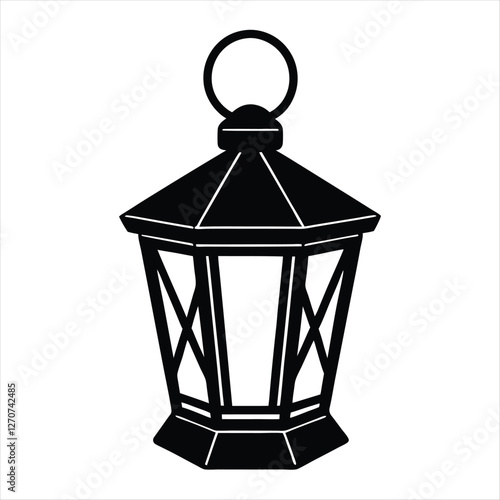 A lantern vector illustration