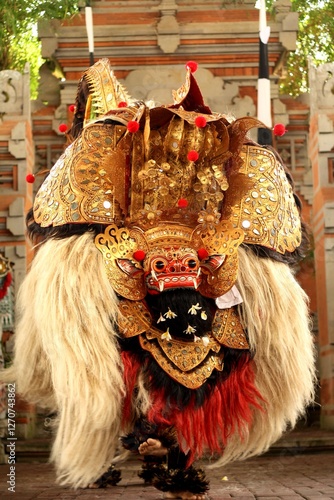 Barong dance comes from Bali, Indonesia