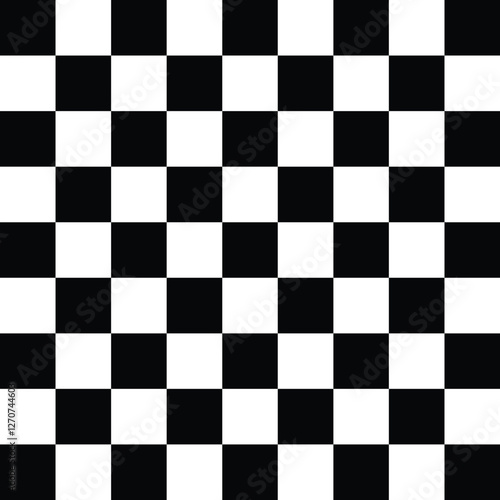 black and white chess board