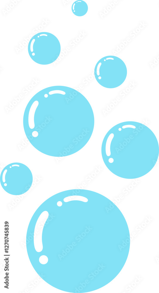 Bubble asset illustration Bubble asset illustration