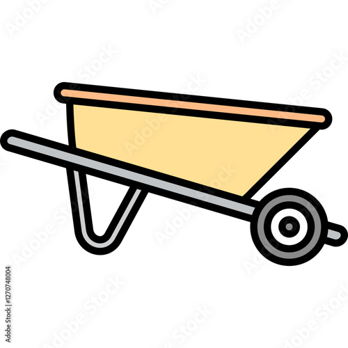 Wheelbarrow Icon
