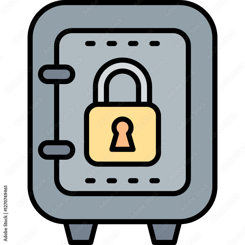 Safe Box Icon Safe Box Icon