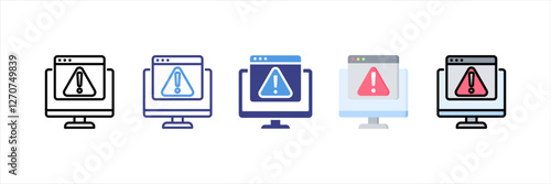 Adware Multistyle Icon Set