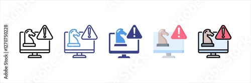Trojan Multistyle Icon Set