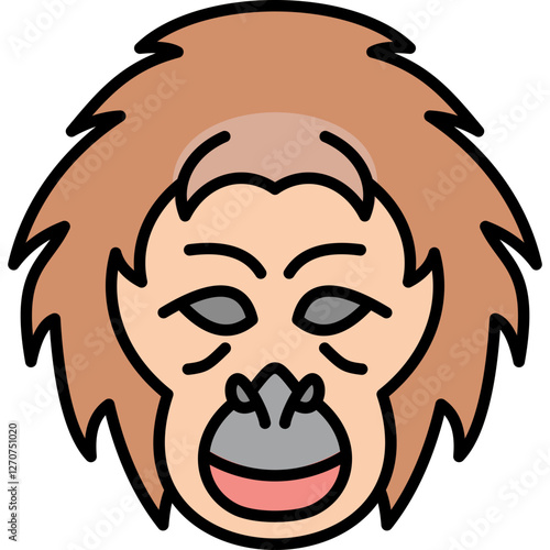 Orangutan Icon