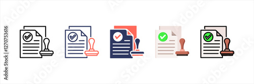 Validity Multistyle Icon Set