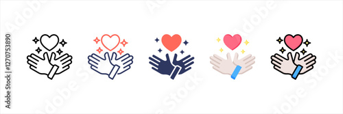 Respect Multistyle Icon Set