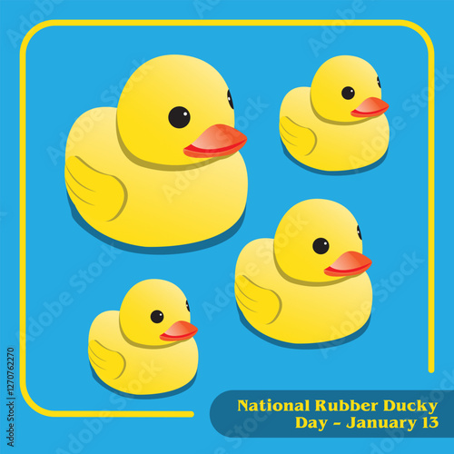  Vector Design National Rubber Ducky Day – January 13