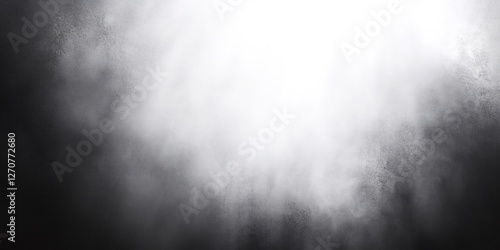 Black and white background showing elegant textured smoke or dust pattern