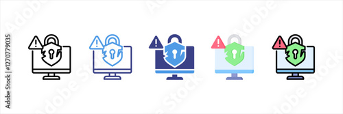 Zero Day Multistyle Icon Set