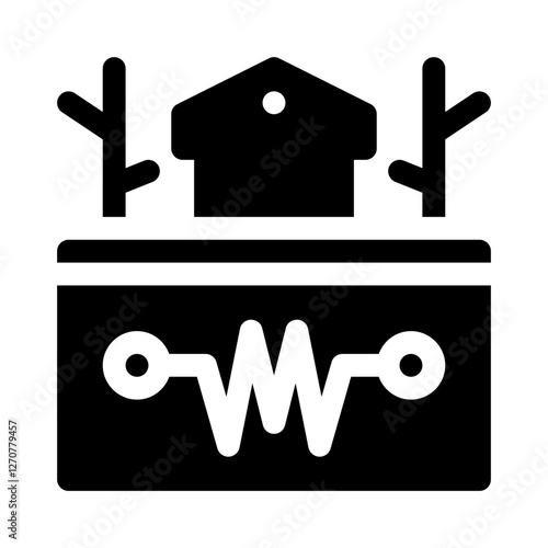 Aftershock glyph icon
