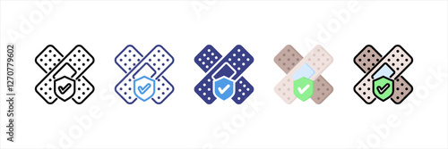 Patch Multistyle Icon Set