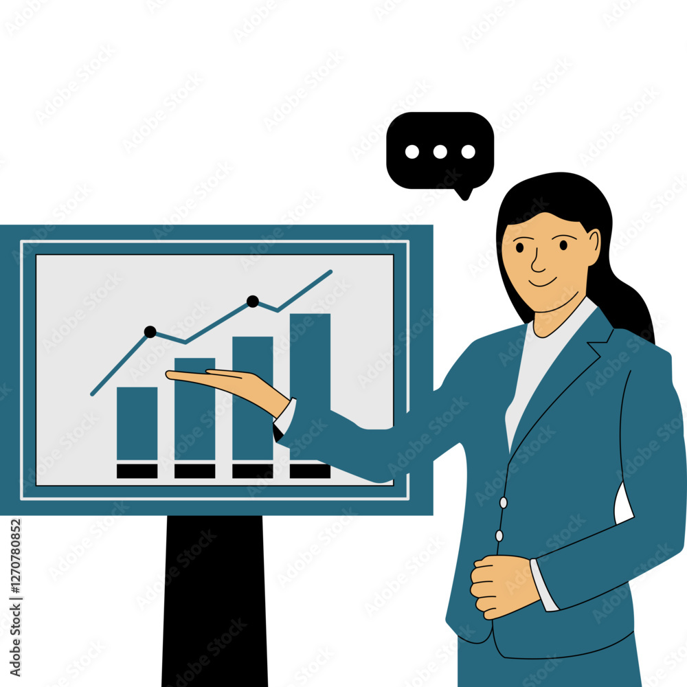 Business Analyst Concept illustration Business Analyst Concept illustration