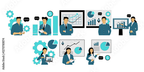 Business Analyst Concept illustration